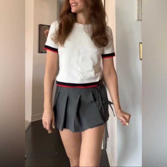 White short sleeves top - Picture 2 of 9